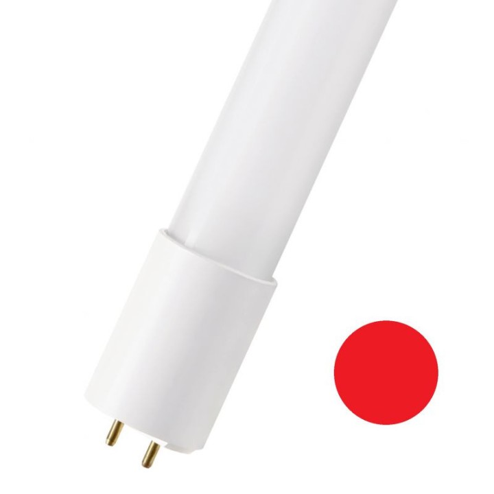 G13 Tube LED T8 1200mm 18W RED EM+AC