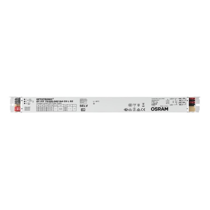 A140200522572 OT FIT 75/220-240/1400 CS L G2 OSRAM Driver pour luminaires et modules LED