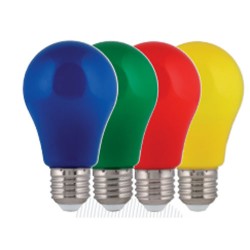 105140 E27 Standard Color 240V Bleue 25w