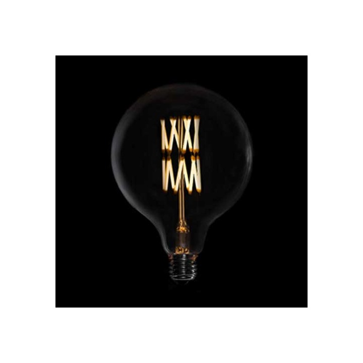 E27 globe 95 LED effet filament 10w=61w 2200K 230v LAES