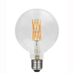 E40 globe 150 LED effet filament 10w=61w 2200K 230v LAES