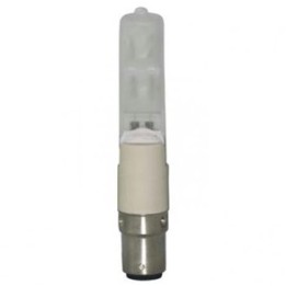 BA15D Halolux ceram tube Frosted 250w 230V