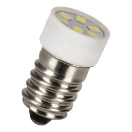 E14 Tube LED T16x30 130V AC/DC 1.2W Blanc