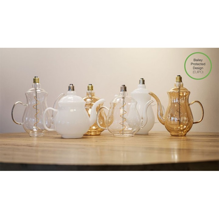 LED Théière Chai E27 DIM 4W 240lm 922 Clair