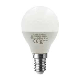 E14 LED Ball Opal 6w=40w 2700K Dimmable LAES