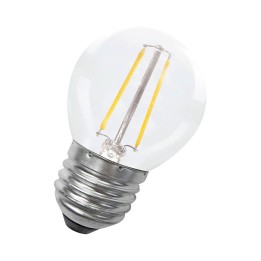 E27 Sphérique led effet filament 4w Claire 230v 6500K LAES