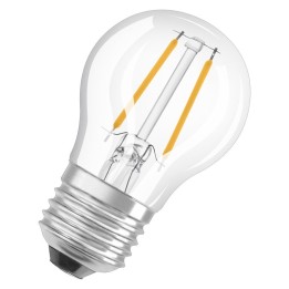 E27 Spherical clear LED filament effect 4w 927 OSRAM glass