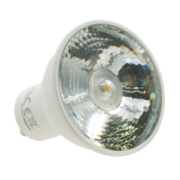 GU10 COB 7w = 50W 2700K 827 15D Céramique Dimmable LAES