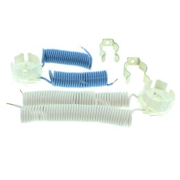 Kit lampholder G13 T8 with clips for Electronic ballast