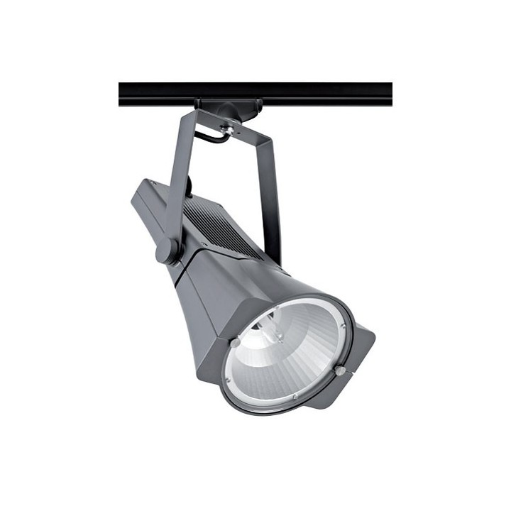 Spotlight projector to disposal Orientable 150w 230v Alu gray SPIKER MEDIUM RAL