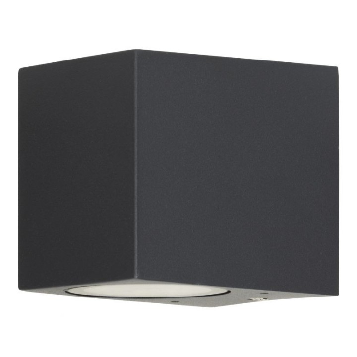 Outdoor Wall Lamp 1x GU10 Anthracite Square IP44