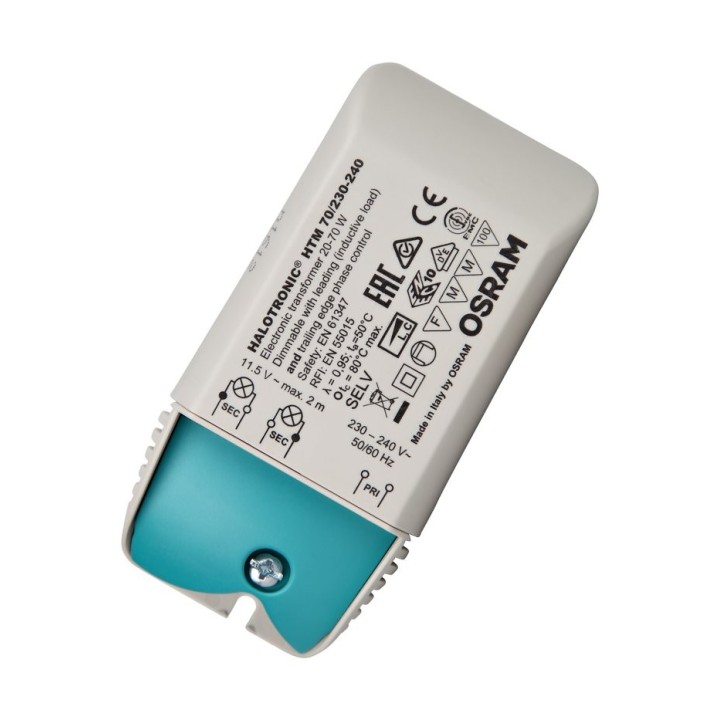 Transformateur électronique HTM 70VA 230-240v 12v OSRAM