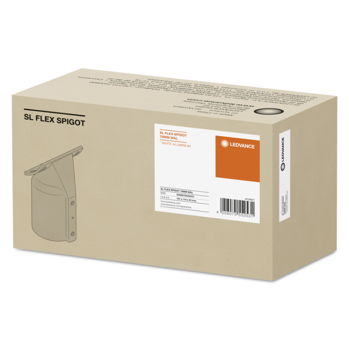 Embout pour mât de diamètre 76 mm pour Streetlight Flex LEDVANCE