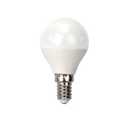 E14 Ampoule sphérique led opale 4,9w 4000K aric