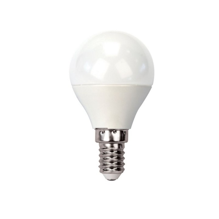 E14 Ampoule sphérique led opale 4,9w 4000K aric