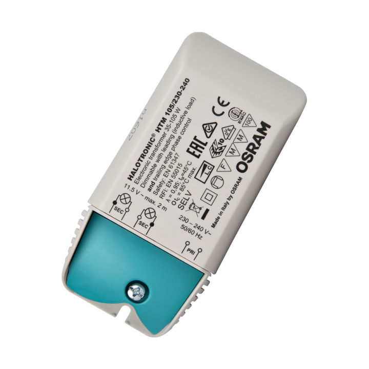 Electronic transformer HTM 105VA 230-240v 12v OSRAM