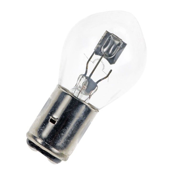 BA20D Head lamps clear 36x70 6v 35/35w