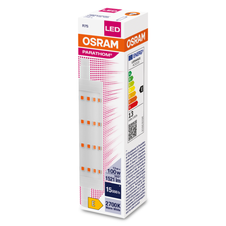 R7s Led Line 13w 827 no-Dimmable 118mm OSRAM