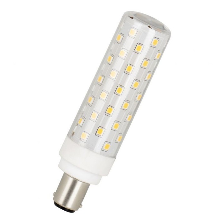 BA15d Tube led 10w = 83w 1200Lm 827 Dimmable 