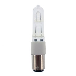 BA15D Halolux ceram tube Clear 150w 220/240V SPL