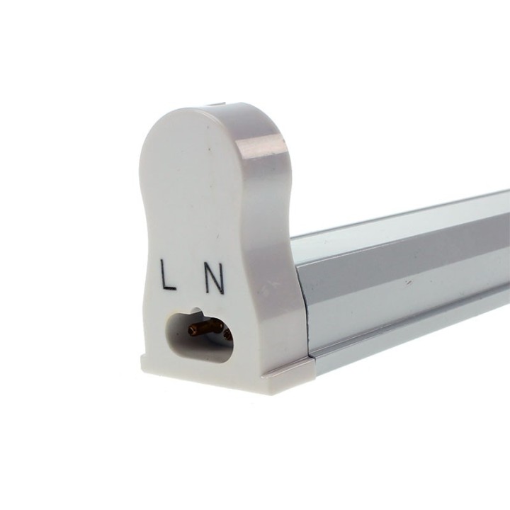 Réglette simple pour tube led 1200mm (G13) alimenté d'un côté 1217mm 2