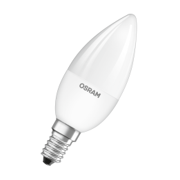 E14 Flamme LED STAR+ RGBW 827 4,2W = 25w Télécommande IR Osram