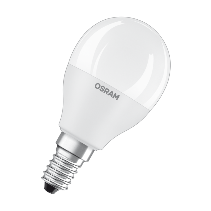 E14 Sphérique LED STAR+ RGBW 827 4,9w = 40w Télécommande IR OSRAM