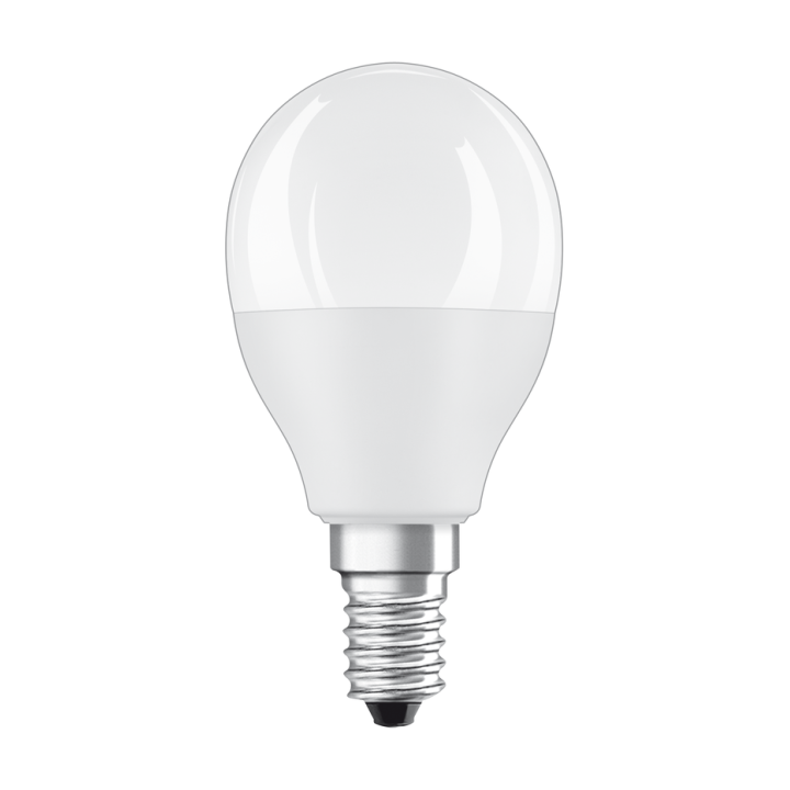 E14 Spherical LED STAR+ RGBW 827 4.9w = 40w IR remote control OSRAM