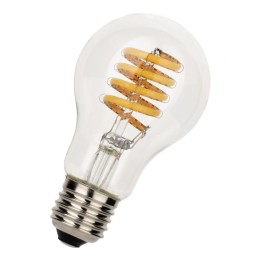 E27 GLS led SPIRALED Dimmable 6.2W = 39W 927-920 Filament Effect 230-2