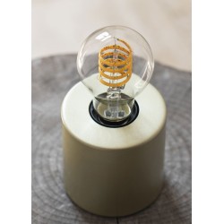 E27 GLS led SPIRALED Dimmable 6.2W = 39W 927-920 Filament Effect 230-2