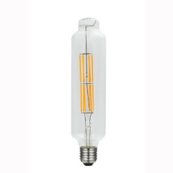 E40 Tube Claire LED effet filament 12W=94W 2200K 1360lm 230v LAES