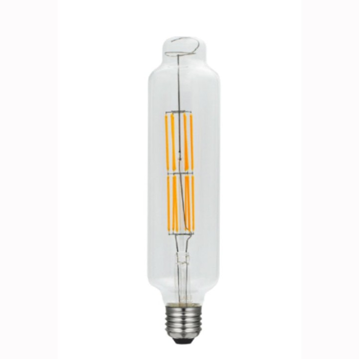 E40 Tube Claire LED effet filament 12W=94W 2200K 1360lm 230v LAES