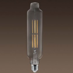 E40 Tube Claire LED effet filament 12W=94W 2200K 1360lm 230v LAES