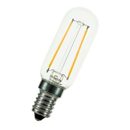 E14 Tube LED T25X85 24V AC/DC 2W (18W) 827 Clair effet filament