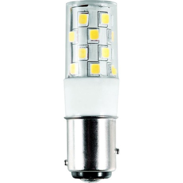 BAY15D Tube led 3w 10-30c AC/DC 6500°K Navigation