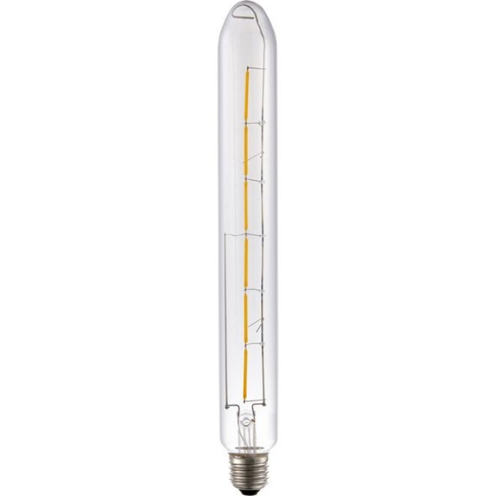 E27 Tube Colorenta led clear 5.2w 925 500lm 38x315mm dimmable 230V