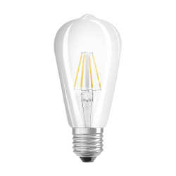 E27 ST64 LED 5.8w 927 Clear Filament Effect Dimmable 230v Ledvance