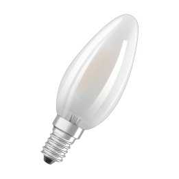 E14 Flamme dépolie LED 3,4w = 40w 927 effet filament dimmable 230v Led