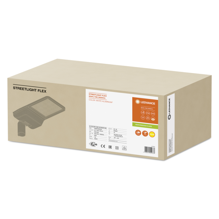 LDV SL FLEX MD 58W/730 8250lm RV25ST RAL9006 Lanterne LEDVANCE