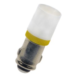 Ba5s T1 3/4 S.LED White 24-28V DC