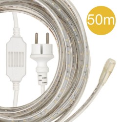RoBust LED cord 5W/m 380lm/m 4000K 120° IP65 12x6mm + Power cable 50 m