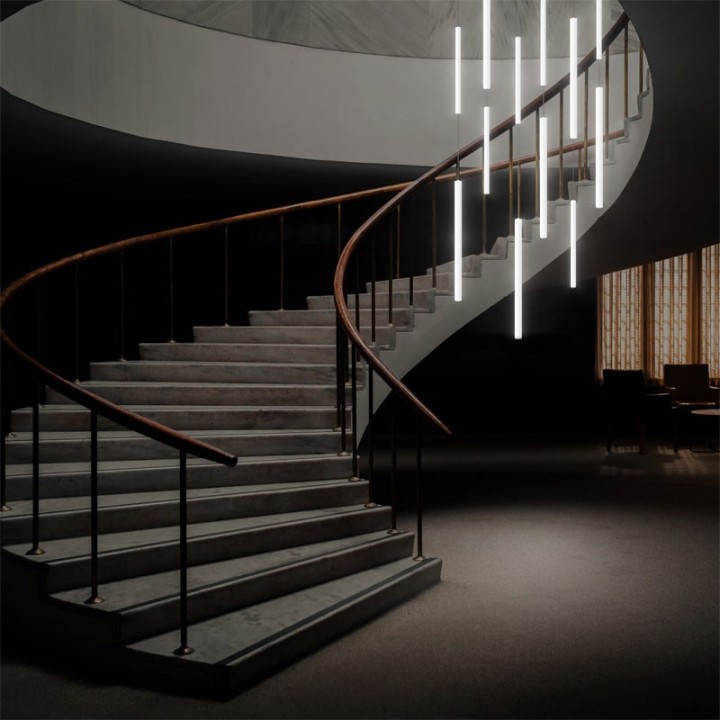 Pendant Led Profiled 58w 3000K 360° 980mm LAES