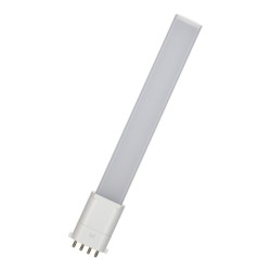 BAI LED PL 2G7 4-pins TC-SEL 6W (11W) 3000K Dépolie 600lm 230V-240V 13