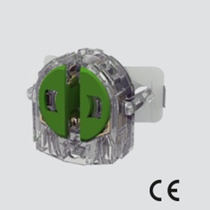 Douille G5 T5 à clipser 250v 2A (Avec ressort) 285/MAU Stucchi