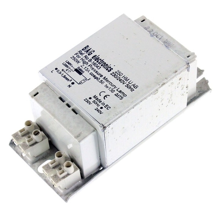 Ballast Ferromagnétique pour lampe Iodure / sodium 150w BAG