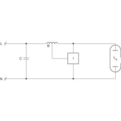 Amorceur SN61 IM-SHP 1000-1800w (semi-parallèle) PHILIPS