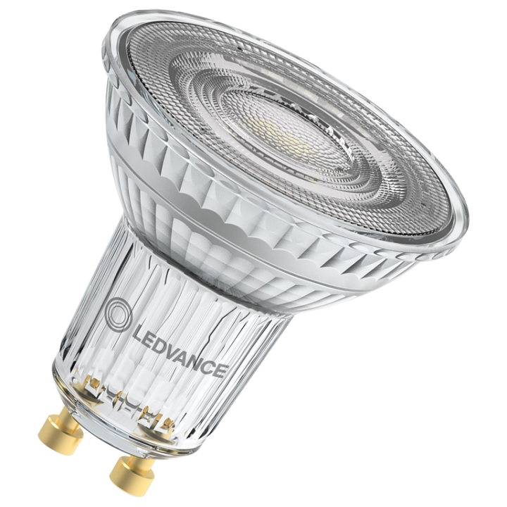 GU10 LED SPOT PFM PAR16 9,6w = 100w 827 36° Ledvance