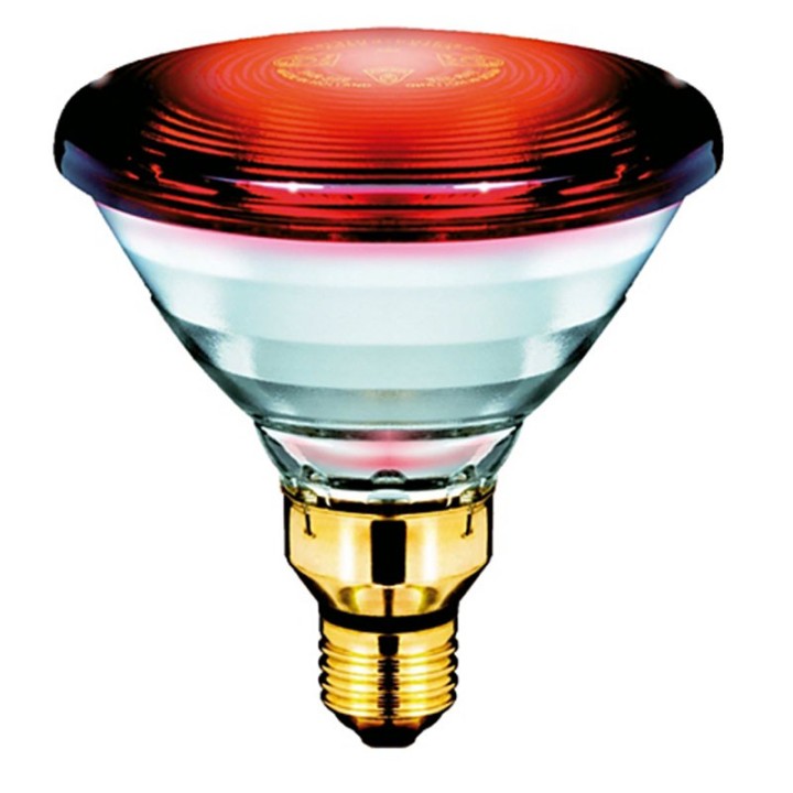 PAR38 IR 175W E27 240V Red 1CT/12