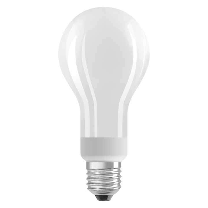 E27 Standard Frosted LED PFM 18w = 150w 827 Filament effect 230v Dimma