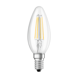 E14 Flamme led Claire 4,2w = 40w 927 IRC97 Effet Filament Ledvance